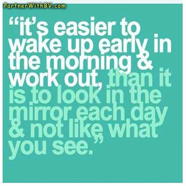 YesYourHealth's tweet photo. https://t.co/GANEEjIUc7 #Inspiration ~bv ... It is easier to wake up early in the morning and work out that it is to look in the #mirror each day and not like what you see. https://t.co/yeDv3CEqop