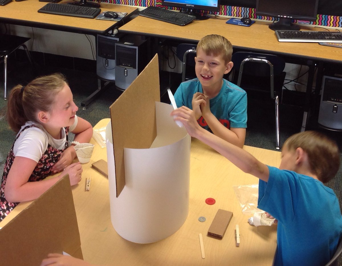 Hufferd111's tweet photo. Our first ISI investigation was a success! We used 'drop chambers' and random objects to practice sound discrimination. Now on to the next task: finding out how sound is made! #eastviewpride #fcscspartanpride https://t.co/DdfeQ5UStW