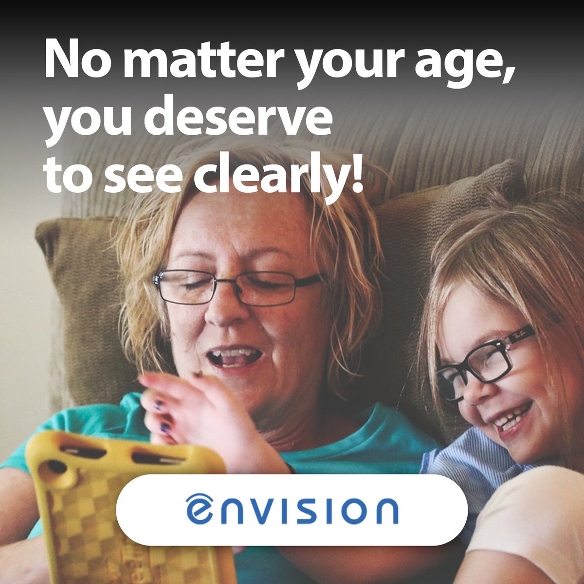 EnvisionOptic's tweet photo. No matter your age, you deserve to see clearly! We work with children, adults, and elderly. 
#healthyvision #Eyewear https://t.co/aQiHOkoNzg