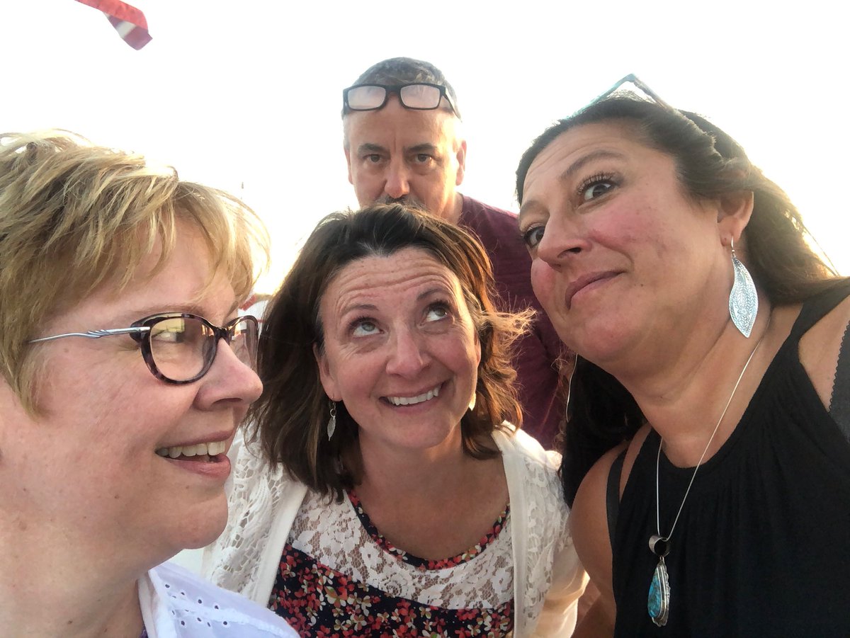 Angela46002001's tweet photo. One highlight of my summer was going to a teaching conference in Cincinnati with two of my amazing colleagues and friends!  Time well spent professionally and personally! @SraMoulton @LisaCar55328081 #NWCS1819 #IFLT18 https://t.co/e3d5md8OAK