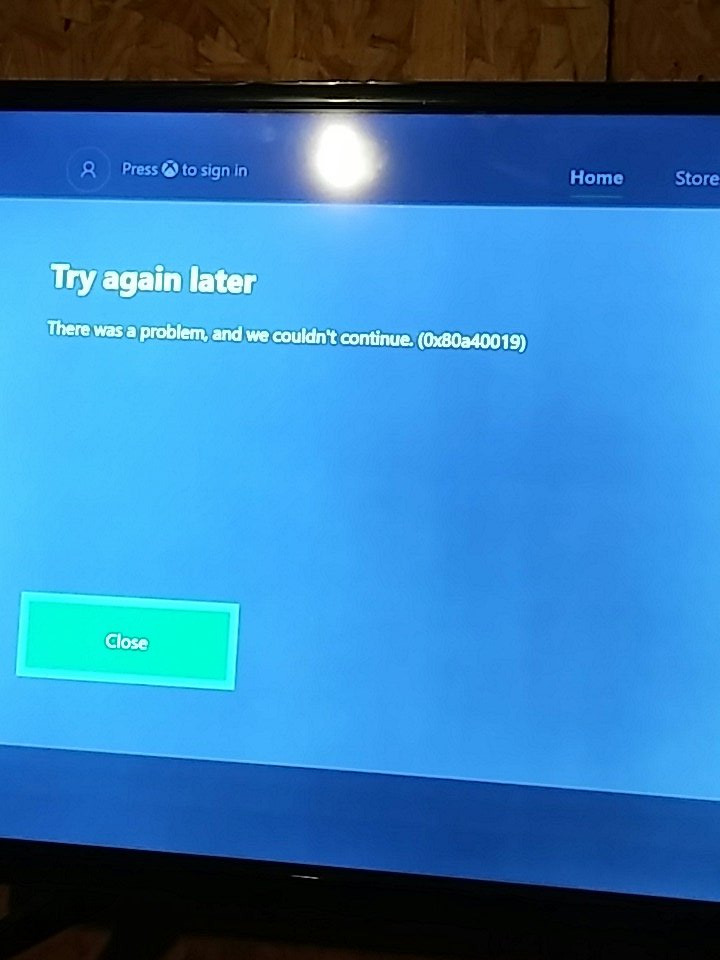 bryanscottfink's tweet photo. @XboxSupport i deleted my account on accident and now i get this error code when i try to redownload it i restarted my console and my modem and idk what to do help please and thank you https://t.co/i9y5sqQSi4