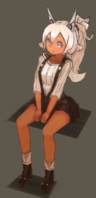 今日は崇拝してるテケさん(@teke_oekaki)の娘を描きました。 