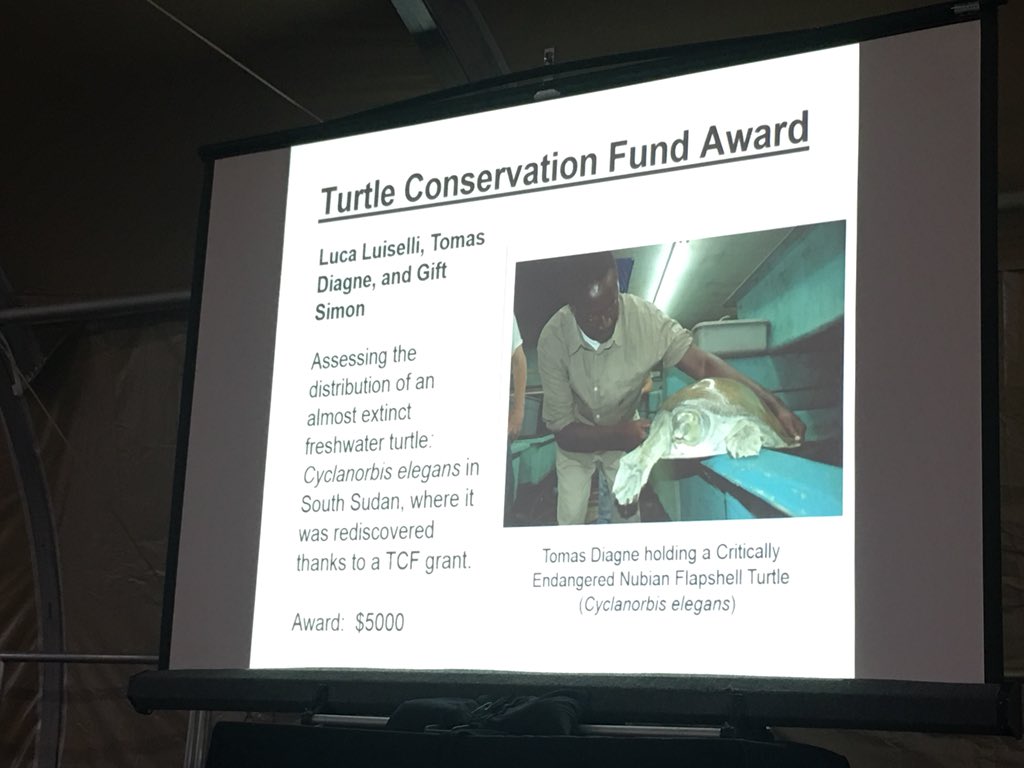 TurtleSurvival's tweet photo. #TSA2018 This year’s Turtle Conservation Fund Award recipients! #TSA2018 1/2 https://t.co/jUZne26a03