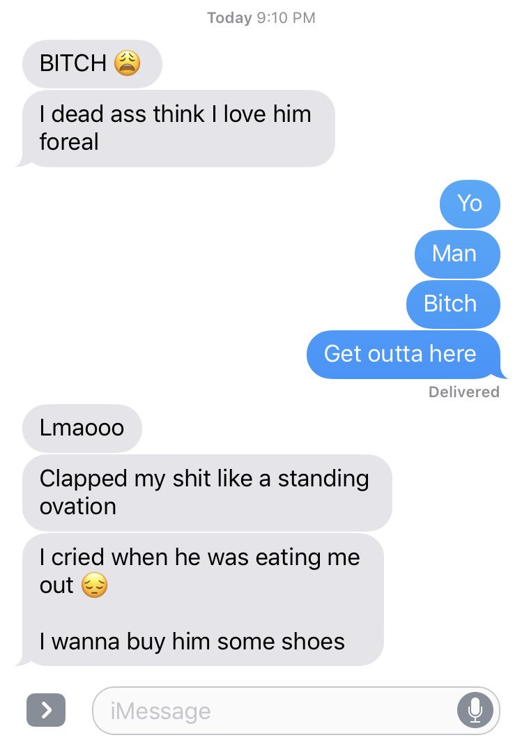 ChiChi_knows's tweet image. My homegirl just hit me after her dick appointment. If you not making me feel like this, I don't want the dick!