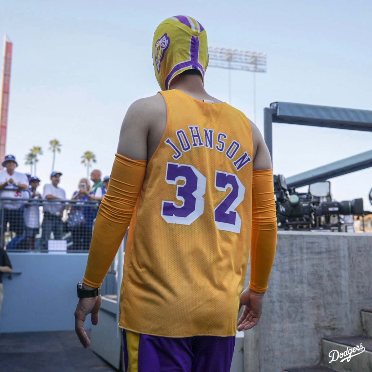 dodgers lakers night jersey