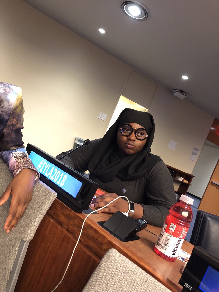 FajrKegler's tweet photo. Had an awesome time yesterday #UnitedNations #IYLA2018 #NewYork #Represent #Newark https://t.co/T9WYpwU3Cz