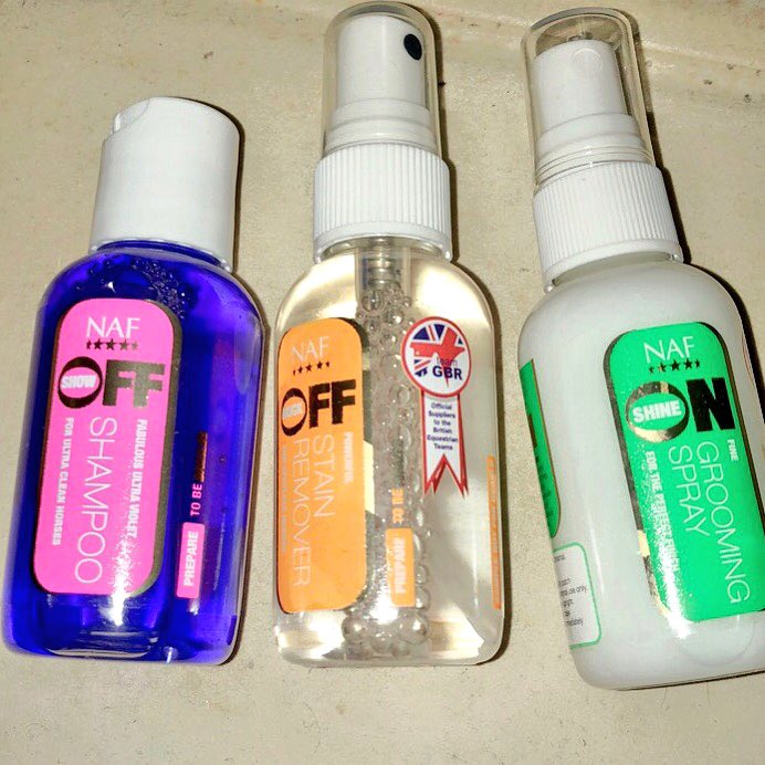 Huge thanks to <a href="/nafuk/">@nafuk</a> for sending over some wonderful grooming products for us to test 😍 #equine #equestrian