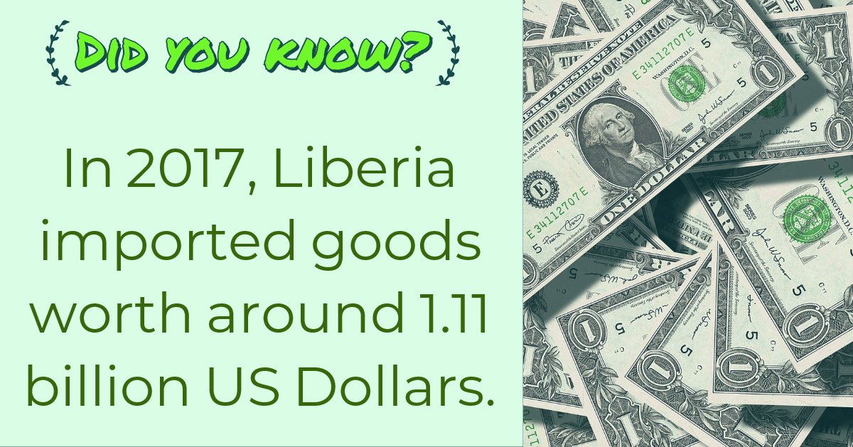 Multilog2's tweet image. #Liberia #Imports #DidYouKnow