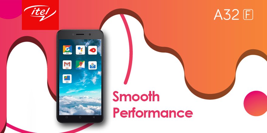 itelKenya's tweet photo. Android Go brings you that smooth performance you need in your phone.With lighter apps and faster OS,theres is so  much fun with #A32F  #FingerprintForEveryone https://t.co/0Dg9GwcUlt