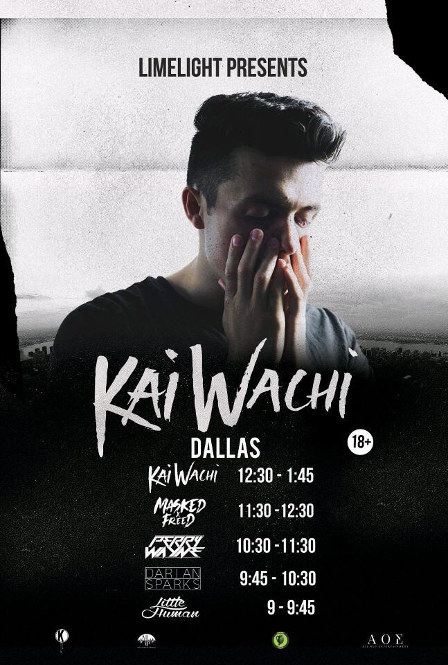 texasedmfam's tweet photo. @_LimeLightEvent presents

@KaiWachiMusic this weekend! 

Be sure to come out early and check out the amazing local support that’s on both line ups 🔥

🎟: https://t.co/wnazg0Kb4R

🎟: https://t.co/YqiUZTzEQt https://t.co/cLb83MlHEE