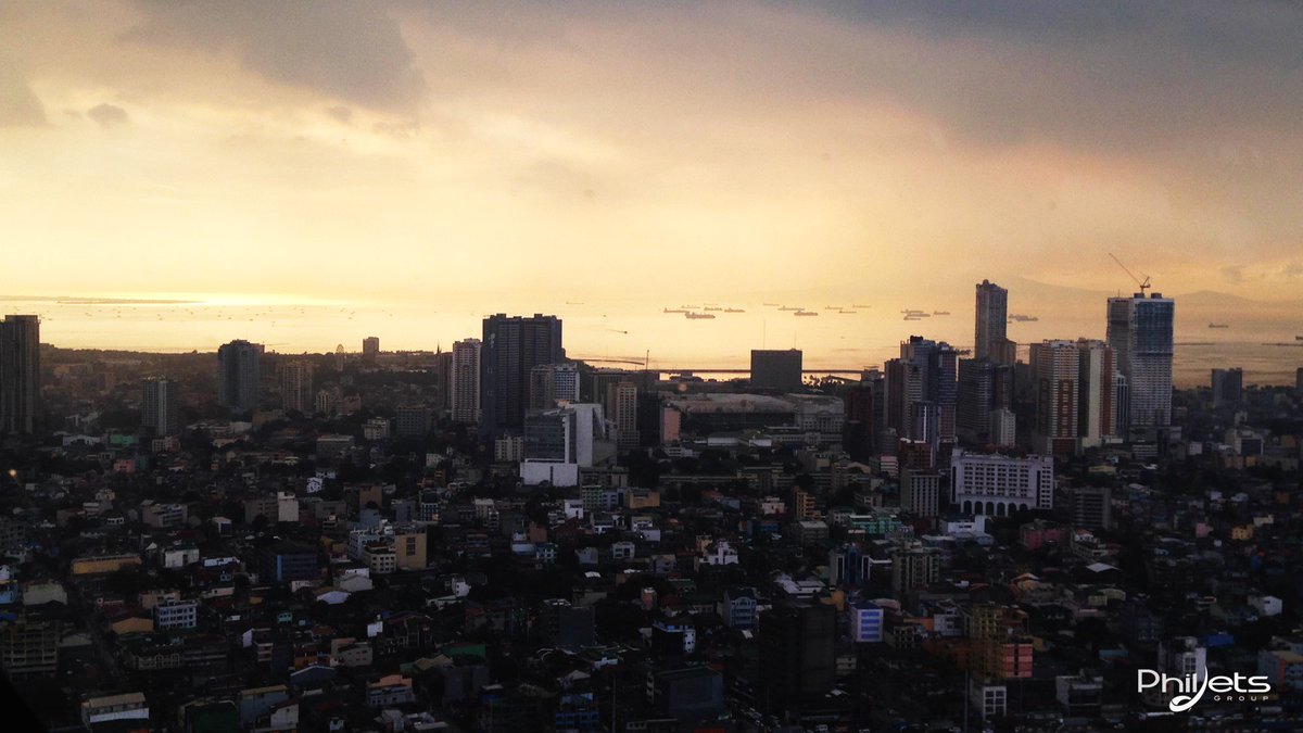 PhiljetsGroup's tweet photo. Isn't sunset in Manila amazing from up above? See it for yourself when you #FlyWithPhilJets! Request for a new quote now!

#PhilJets #PhilJetsGroup #Aviation #Tourism #Aerial #AirCharter #Manila #Philippines #sunset #sky #skyline https://t.co/Eefi9NpSUr