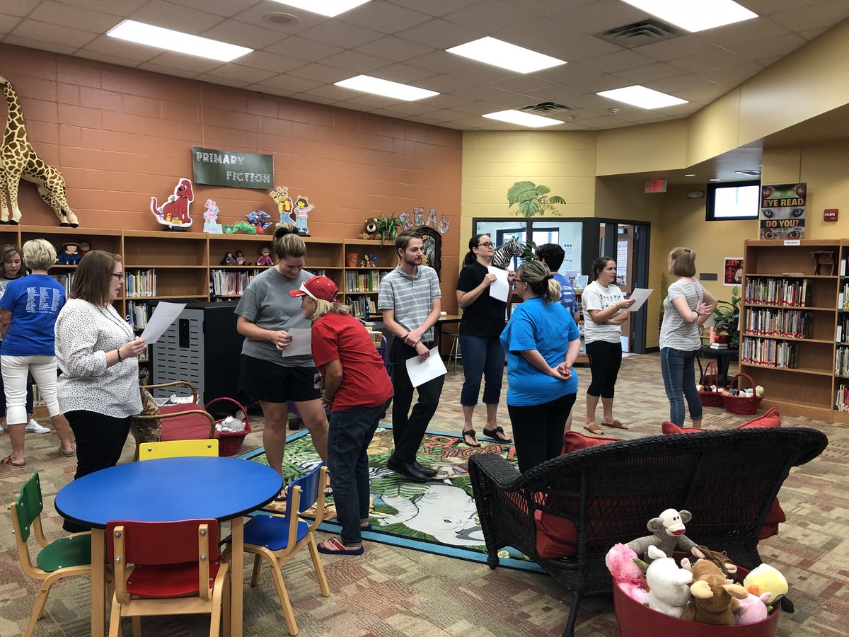 JCWestElem's tweet image. From Open House to Team Building...West is ready for the first day of school!! 🙌 #Back2JCPS #JCStrongerTogether