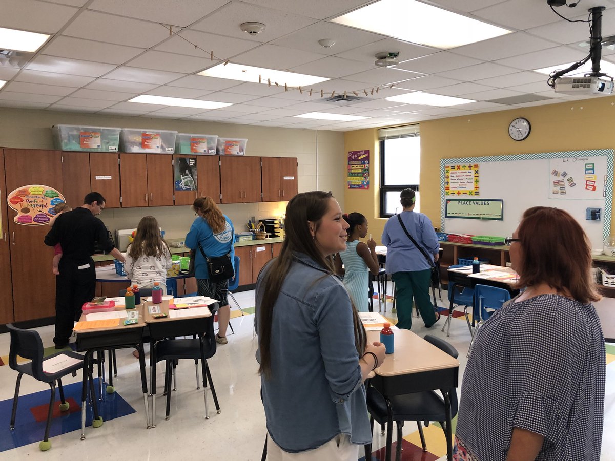 JCWestElem's tweet image. From Open House to Team Building...West is ready for the first day of school!! 🙌 #Back2JCPS #JCStrongerTogether