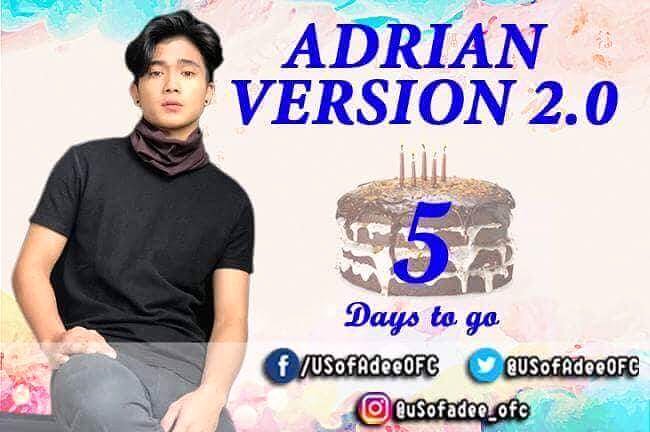 USofAdee_KIM's tweet photo. 5 days to go! 😄❤

Adrian Version 2.0.

@AdrianPascual21 https://t.co/JNXg61Ztb4