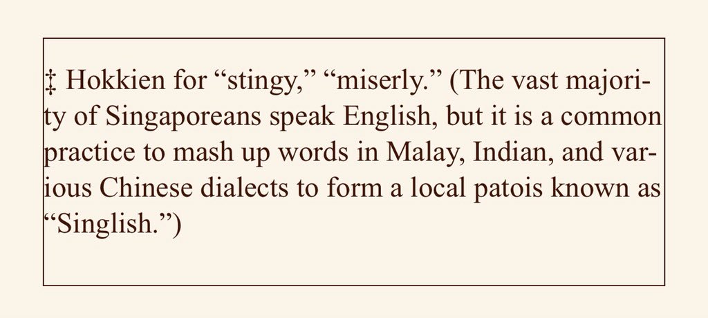 Kirsten Han 韩俐颖 On Twitter Also This Is An Actual Explanatory In The Actual Book There Is No Such Language As Indian And It Says A Lot That A Chinese Singaporean Writer