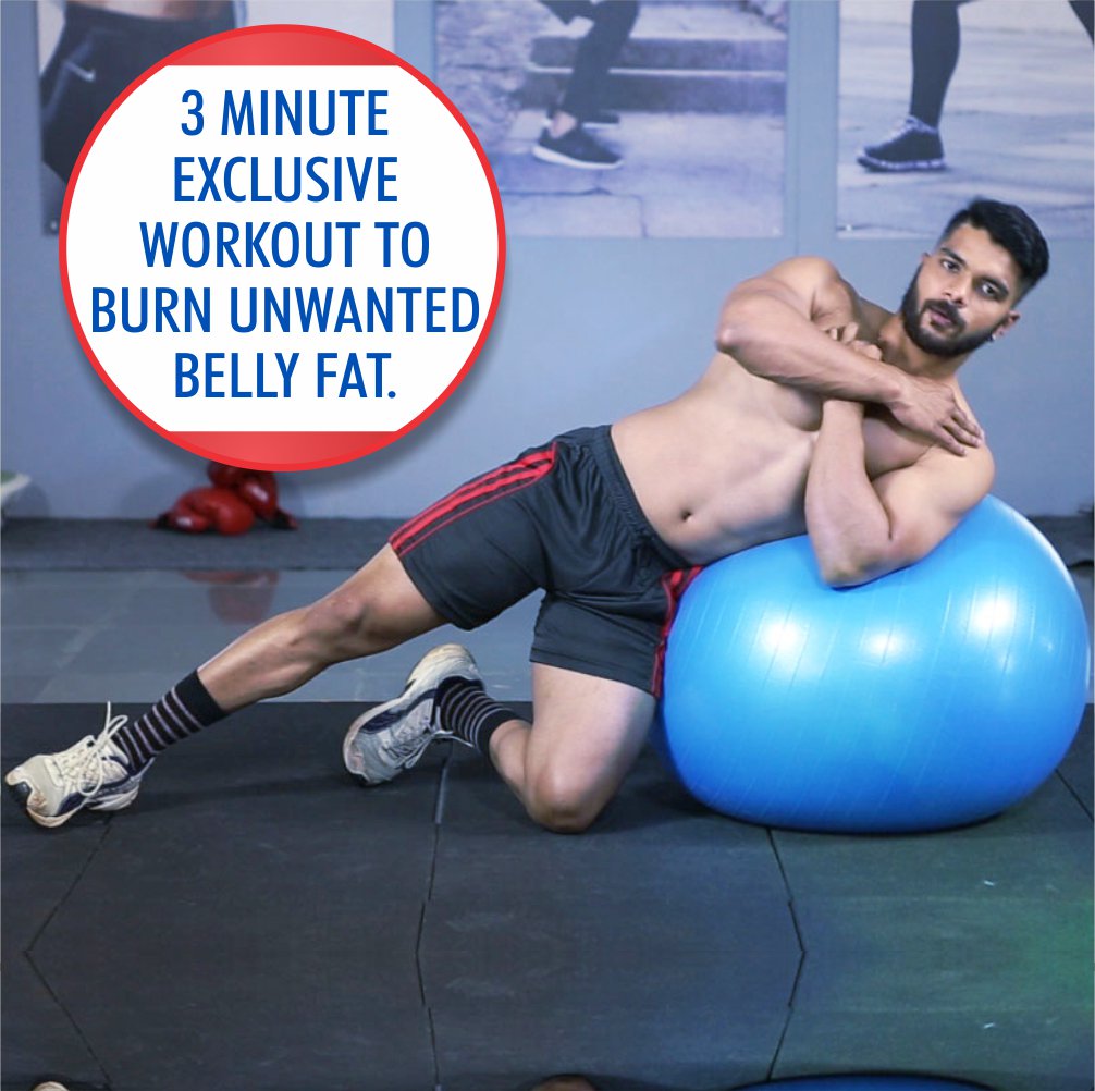 HBNIndia's tweet photo. Here is another of our Home fitness compilations from our 
instructor Vasu. Practice this 3 minute exclusive 
workout using the exercise ball to obtain well defined six 
pack abs. Watch Now: https://t.co/9IXdcYdYCw

#muscle #shredded #abs #gymlife #ripped #physique #gains #strong https://t.co/srg1hiVfRb
