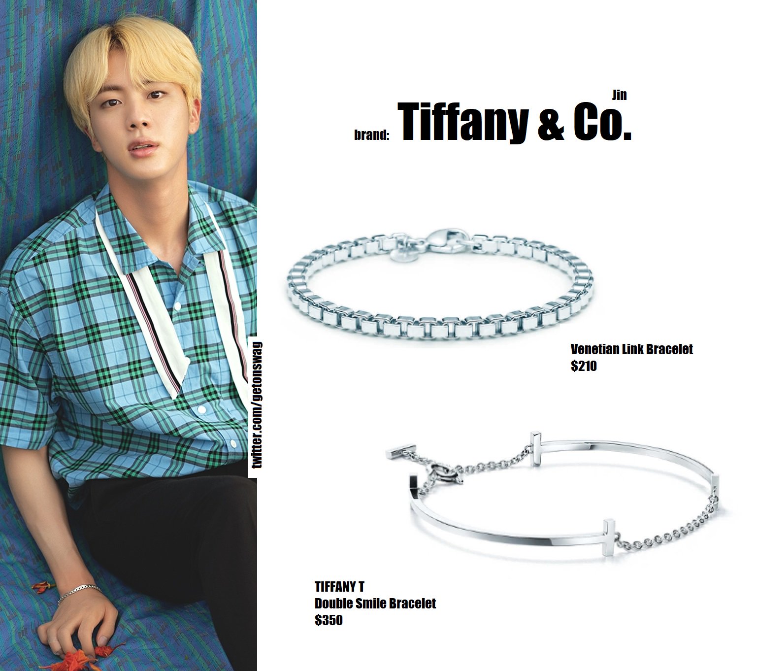 tiffany double smile bracelet