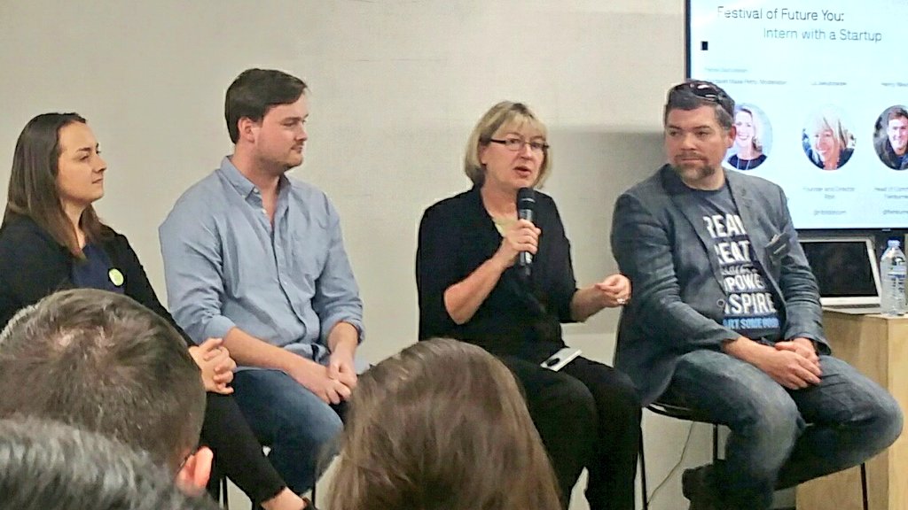 UTSStartups's tweet photo. It's about getting the people keen to make a difference and matching them up with companies around the world hence the birth of @ribitdotnet, a dating site to match students with innovative entrepreneurial companies. @UTSCareers #createthefutureyou https://t.co/ONCtg2Po6H