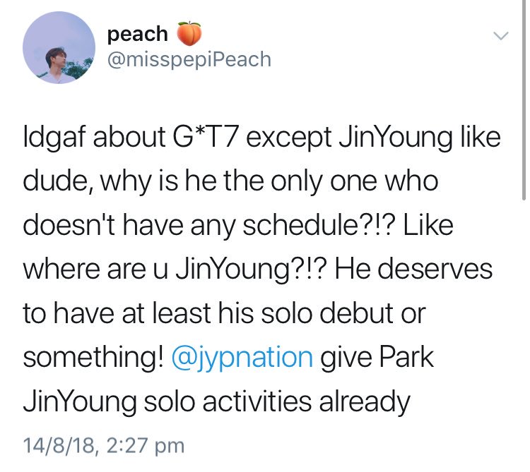 ahgashield's tweet photo. We can’t force anyone to 💚 all GOT7 members equally. Everyone is entitled to have bias

However supporting 1 while bringing down others👉🏻❌

We DO NOT TOLERATE BASHING/INSULTS/DEFAMATION/HARASSMENT of ANY member

PLS REPORT the offensive tweets

🐣 stay united for upcoming CB! https://t.co/UG5WGj6xx2