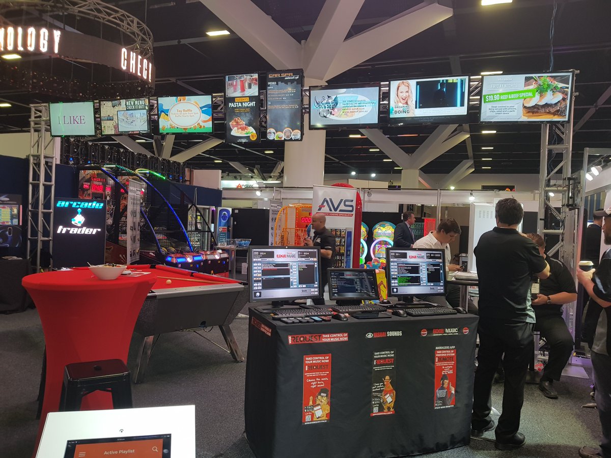visualsounds's tweet image. We&apos;ve had an incredible time at the #AustGamingExpo the past three days. Thank you to the organisers for having us this year, and to everybody that came and checked out our Edge Music Systems! #musicsuppliers #entertainmentsystem #musicvenues #visualsounds