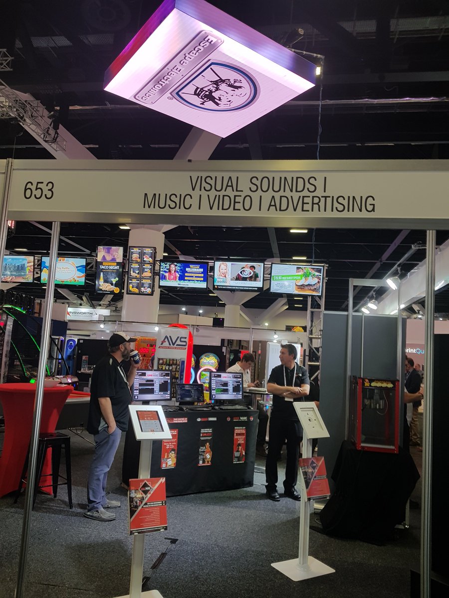 visualsounds's tweet image. We&apos;ve had an incredible time at the #AustGamingExpo the past three days. Thank you to the organisers for having us this year, and to everybody that came and checked out our Edge Music Systems! #musicsuppliers #entertainmentsystem #musicvenues #visualsounds