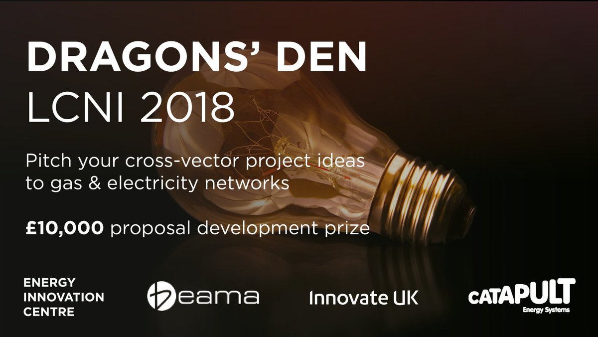 📢 Calling all SMEs and start-ups! This year at #LCNI2018 will see us launch a Dragons’ Den session for the SMEs exhibiting on our Innovation Hub. Interested in taking part? Find out more: es.catapult.org.uk/events/dragons…