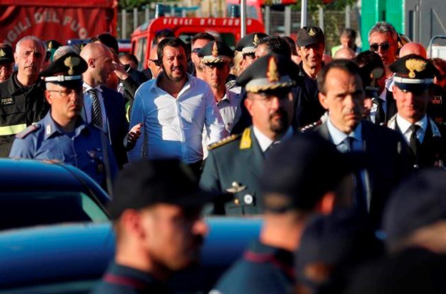 Italy hunts for blame in bridge collapse that killed 39: bit.ly/2KWrXEx https://t.co/k5lITdMSe1