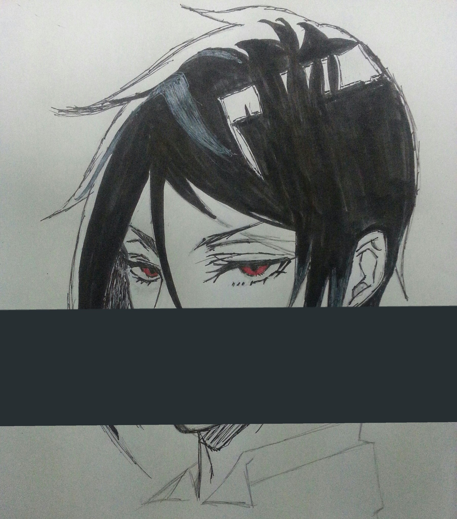 تويتر 漆黒執事 黒 C 東方 黒執事声真似声優やってます على تويتر 口公開しないｗｗｗ 口が変だから笑笑笑笑笑笑笑笑 黒執事 セバスチャンまだ途中だけど 黒執事 セバスチャン ミカエリス アナログ アナログ絵描きさんと繋がりたい アナログイラスト