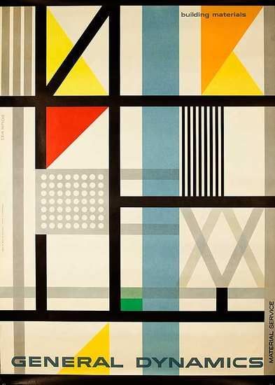 DesignReviewed's tweet photo. General Dynamics postcards and reports designed by Erik Nitsche (1908 - 1998) #MidCentury #50sDesign #Nitsche https://t.co/fl9GpoXciQ