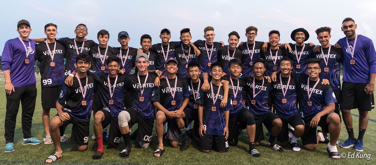 The 2018 Canadian Ultimate Champions Junior open division presented by <a href="/CUTCamps/">CUT Camp</a> has concluded! 
GOLD: TORO (ON)
Silver: Eclipse (BC)
Bronze: Vortex (BC)
Spirit: TORO (ON) 
Congratulations to all teams who competed on a great tournament! Photo: <a href="/universepoint/">Ed K.</a>
#cucbrampton