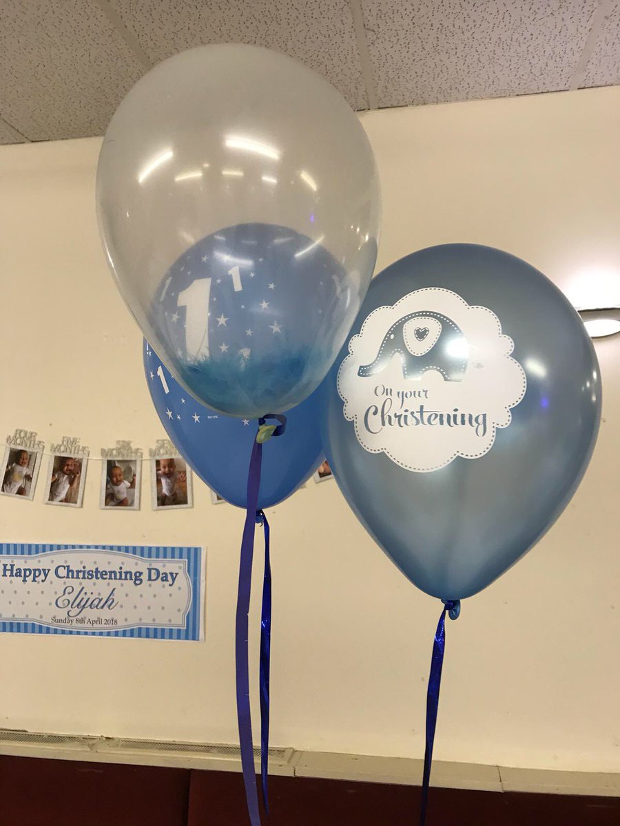 eventsmanage1's tweet photo. Boy Christening &amp; 1st Birthday #balloons #feather #blue #manchester #inspirationalevents https://t.co/BZyC0s5rRC