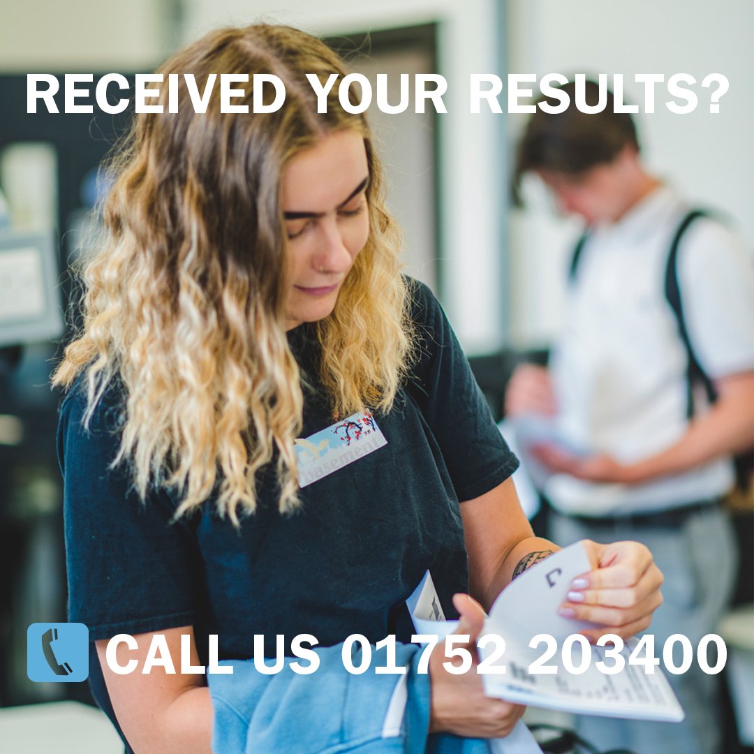 artsuniplym's tweet photo. Call our Admissions Team on +44 (0)1752 203400 📞 or drop by our campus to discuss your options: Thurs 16 - Fri 17 Aug, 8am - 4pm // Sat 18 Aug 2018, 10am - 2pm. #CLEARING #ITSYOURCHOICETOMAKE https://t.co/dc2yM2ojYR