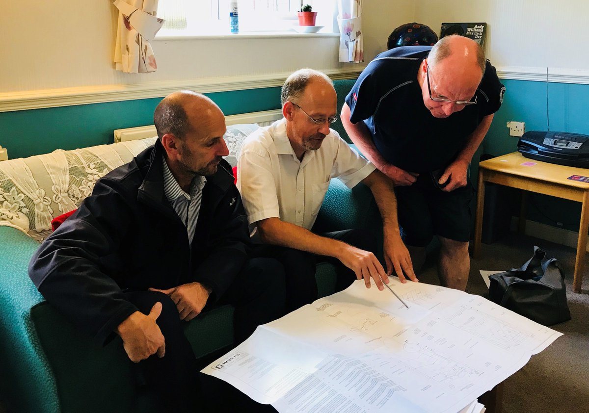 MSVHousing's tweet photo. #WeCare about improving our customers homes - a programme of replacement communal boilers starts next month in four of our sheltered and extra care schemes. Contractors met with some of our residents to talk through the plans @placeshapers @CPLBuildingServ @SISealy #MoreMSV https://t.co/XujZhhOdlr