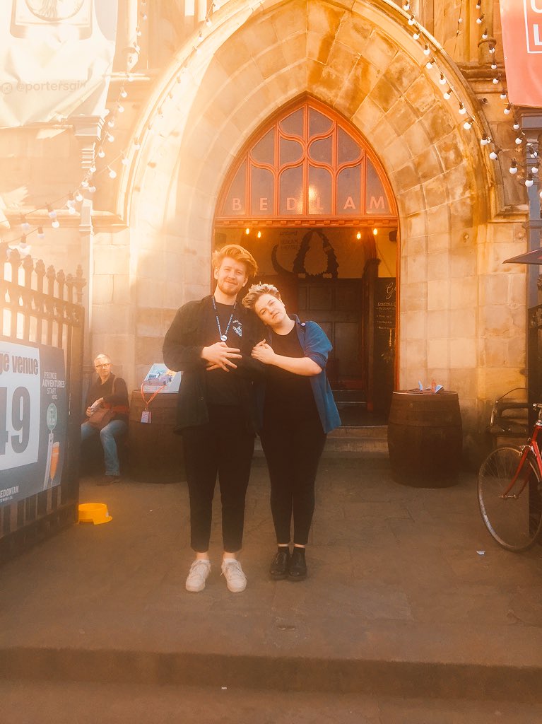 sophiedukebox's tweet photo. WACKY RACISTS tech this morning &amp; I’ve already cried twice at how beautiful+ bizarre this little weirdo show is going to be under the bright lights of @bedlamtheatre. BUY YOUR TICKETS, over a third already sold and we ain’t even started flyering!   https://t.co/FyY2sdli6Q 😍😍😍 https://t.co/xAhryvOm7N