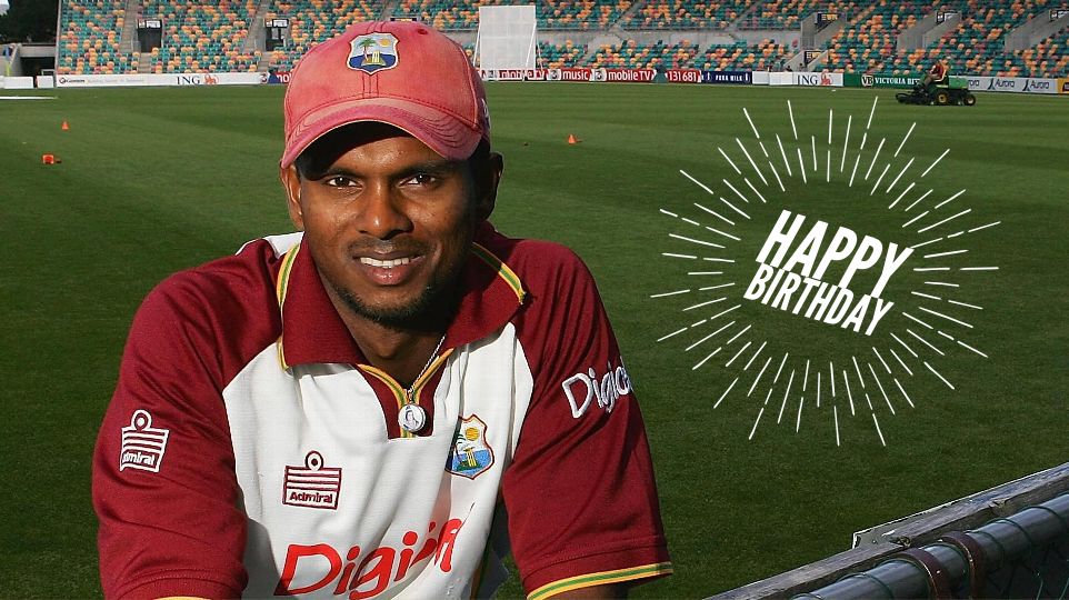 Happy Birthday Shivnarine Chanderpaul.  ICC 