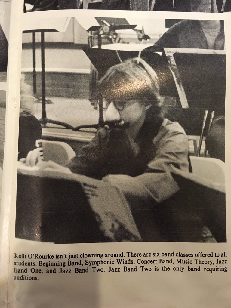 telluridenative's tweet photo. Jazz Band...I was certainly not qualified (I only took it so I could get out of being in marching band) #ccsdtbt https://t.co/WLDCICerns