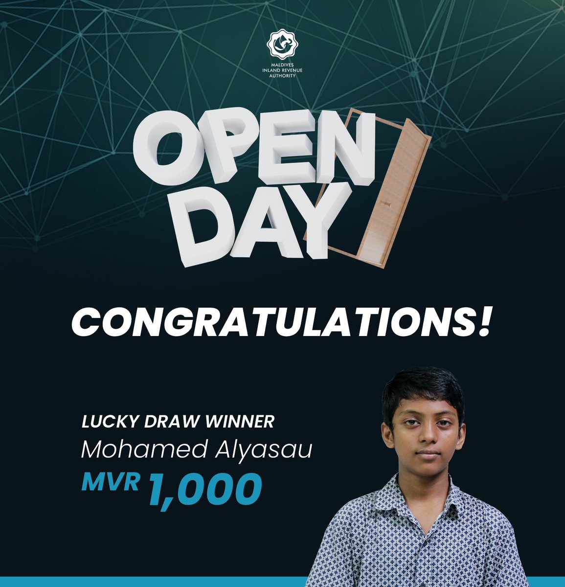Congratulations to Mohamed Alyasau for winning the lucky draw of MIRA Open Day 2018