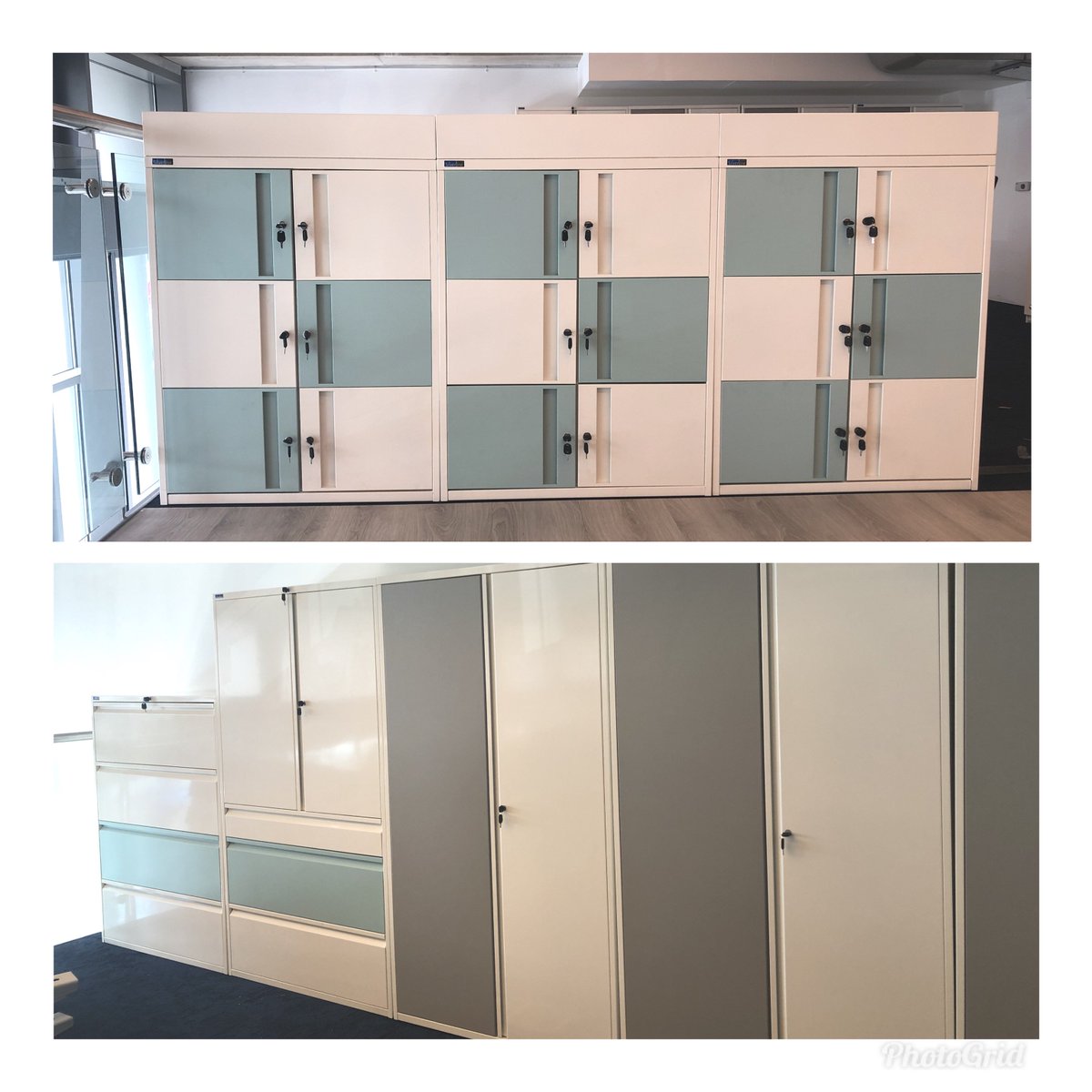 MixInteriors's tweet photo. Who knew storage could be SO sexy?! Check out these beauties from the@SilverlineOE  Freedom range.  #mixinteriors #mixgroup #officerefurb #officeinteriors #silverline https://t.co/mMpu7X96EE