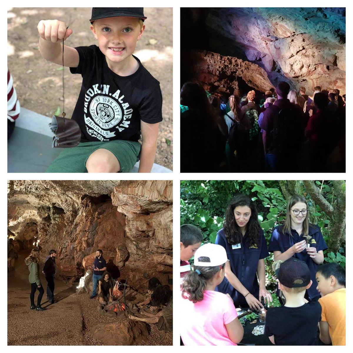 It's raining! Come and shelter underground in our lovely cave! Tours will be running every 15 minutes. The last tour is at 4pm and tickets include kids activities. You'll have a great time despite the weather. ☔
 #raining #weather #devon