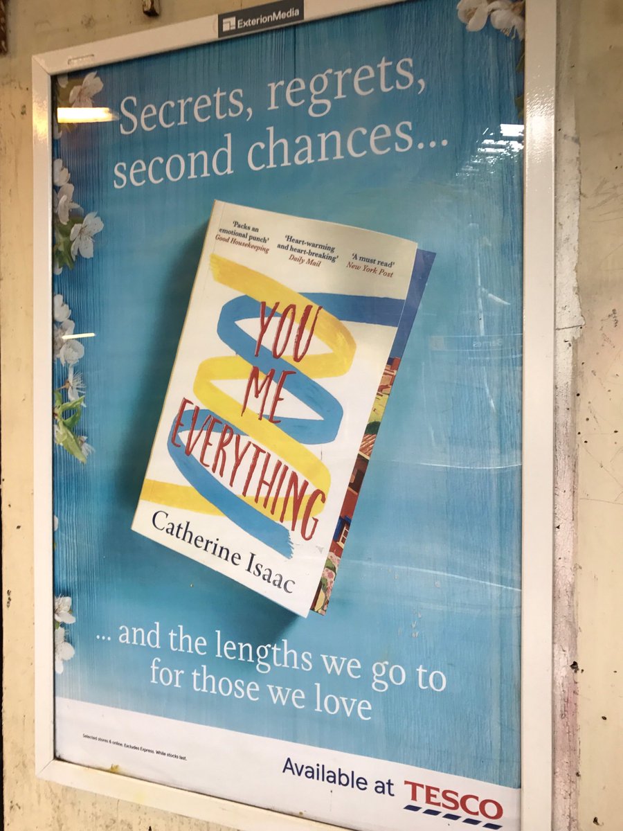 First sight of a YME poster in the wild! ⁦@CatherineIsaac_⁩ ⁦@DawnBurnett⁩ #youmeeverything