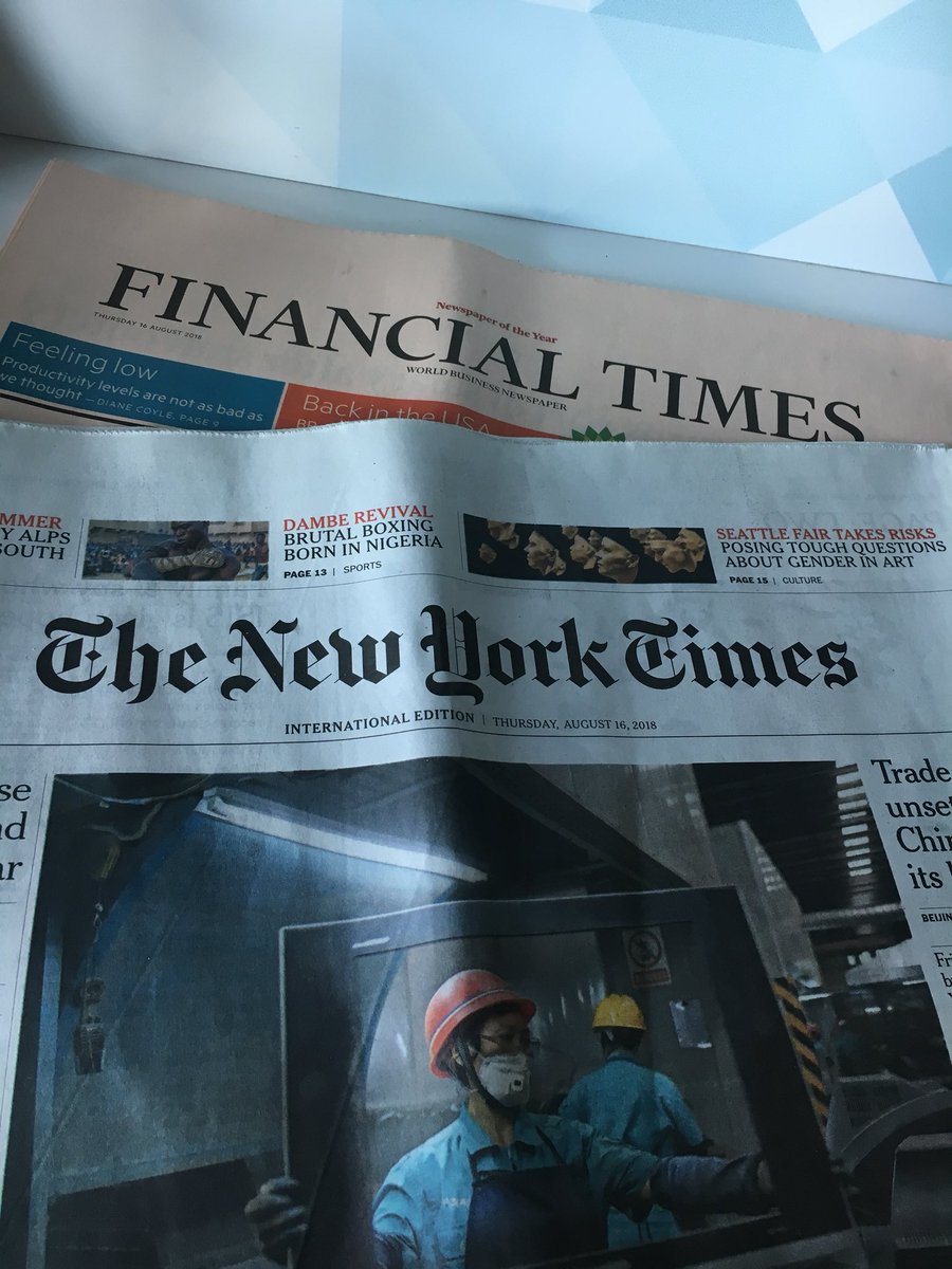 fleifel_omar's tweet photo. #InitiativeoftheDay
When you’re #traveling and you pass by the #newspaper stand, pick a copy. There’s alot to #read about, and #industries to discover. https://t.co/jXrsDc0CXK