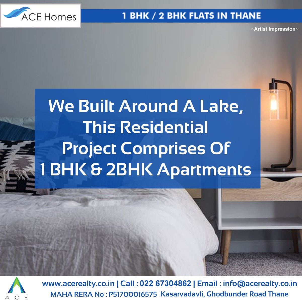ace_realty's tweet photo. We Build Around A Lake, This #Residential Project Comprises Of #1BHK And #2BHK Apartments 

Visit: https://t.co/ugqj1cRTtj | Email: info@acerealty.co.in | Call Us: 022 67304920
#Apartments #Residentialprojects #Propertiesinthane #Realestate #Builder #Flatsinthane https://t.co/pvkrcDfAJG