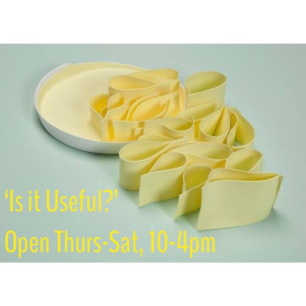 See simply stunning ceramics by <a href="/anneartworks/">Anne Gibbs</a> in the ‘Is it Useful?’ exhibition open Thurs-Sat, 10-4pm......