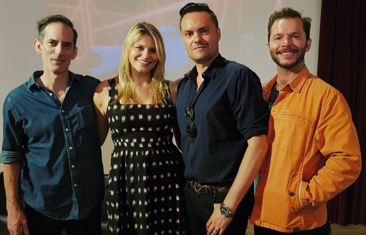 It was wonderful catching up <a href="/BFI/">BFI</a> for the UK premiere of #BroBots - Kelly we missed you. This bunch are HILARIOUS to work with and we never stopped laughing. Episode 4 drops in two weeks ❤️ <a href="/NathanBryon/">Nathan Bryon</a> <a href="/benhood29/">Ben Hood</a> <a href="/georginawhite1/">Georgina White</a> <a href="/breaking_fourth/">Breaking Fourth</a> <a href="/Samsung/">Samsung Electronics</a>