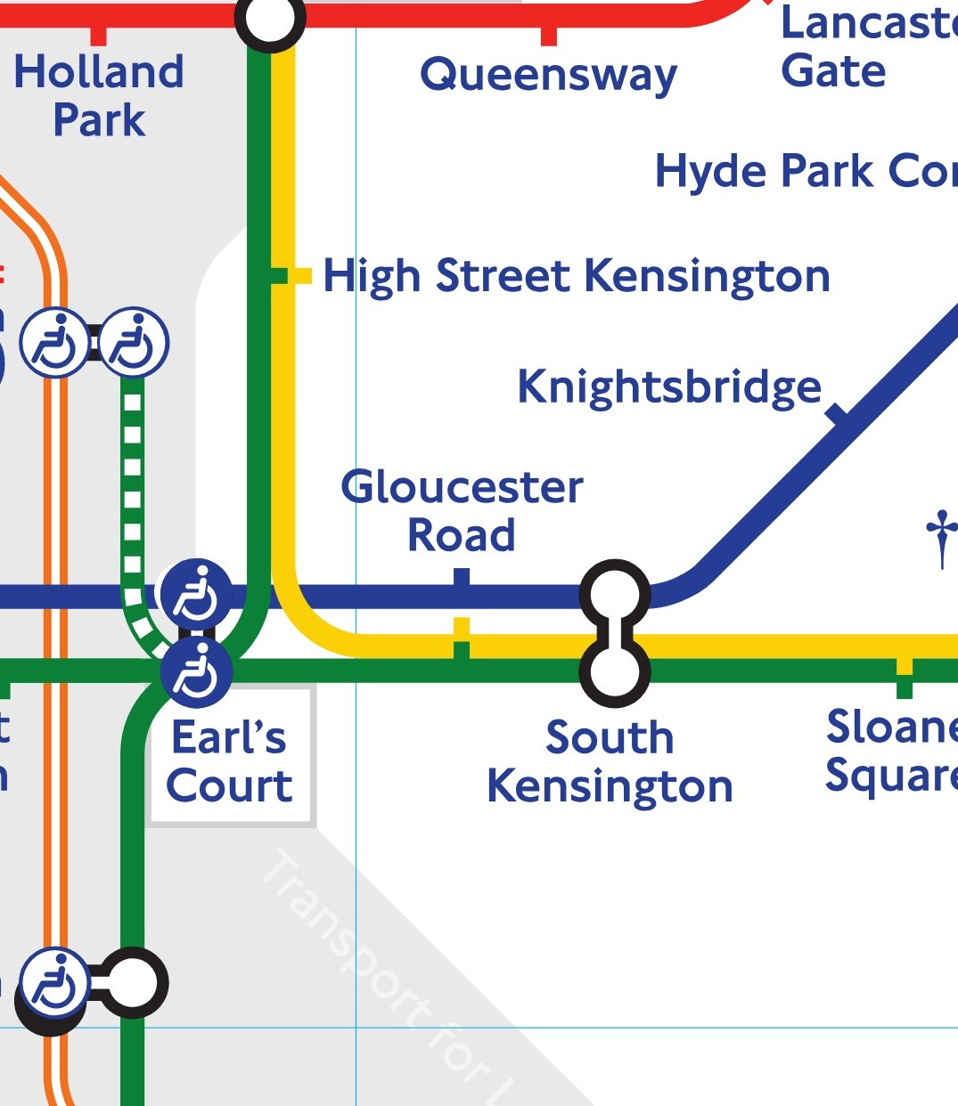 South Kensington Station Map Twitter 上的 Transport For London 🏳️‍🌈："@Nishagill3 Hi Nisha, Thanks For  Your Message. Although You Can Interchange At Gloucester Road, The Tube Map  Shows The Interchange Symbol For South Kensington As It Has