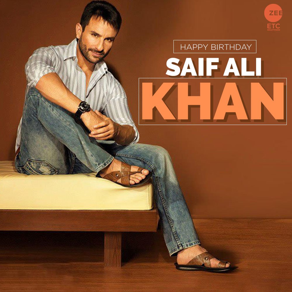 ETC Bollywood wishes Saif Ali Khan a very Happy Birthday.  