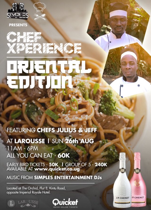LarousseRestau1's tweet photo. Let’s gear up for PART III of the CHEF  XPERIENCE! This month we’re going oriental. Show us what you can do with those chopsticks 🥢#GoodVibes #GreatMusic #AmazingFood https://t.co/Up7Ecyfche