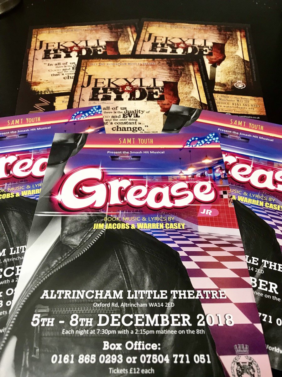 samtheatre1's tweet photo. Preparing for next season with delivery of these beauties! We hope you can be part of it. #GreaseJr @TheatreAlt #SAMTY #JekyllandHyde @WatersideArts https://t.co/Q7tg1291lb