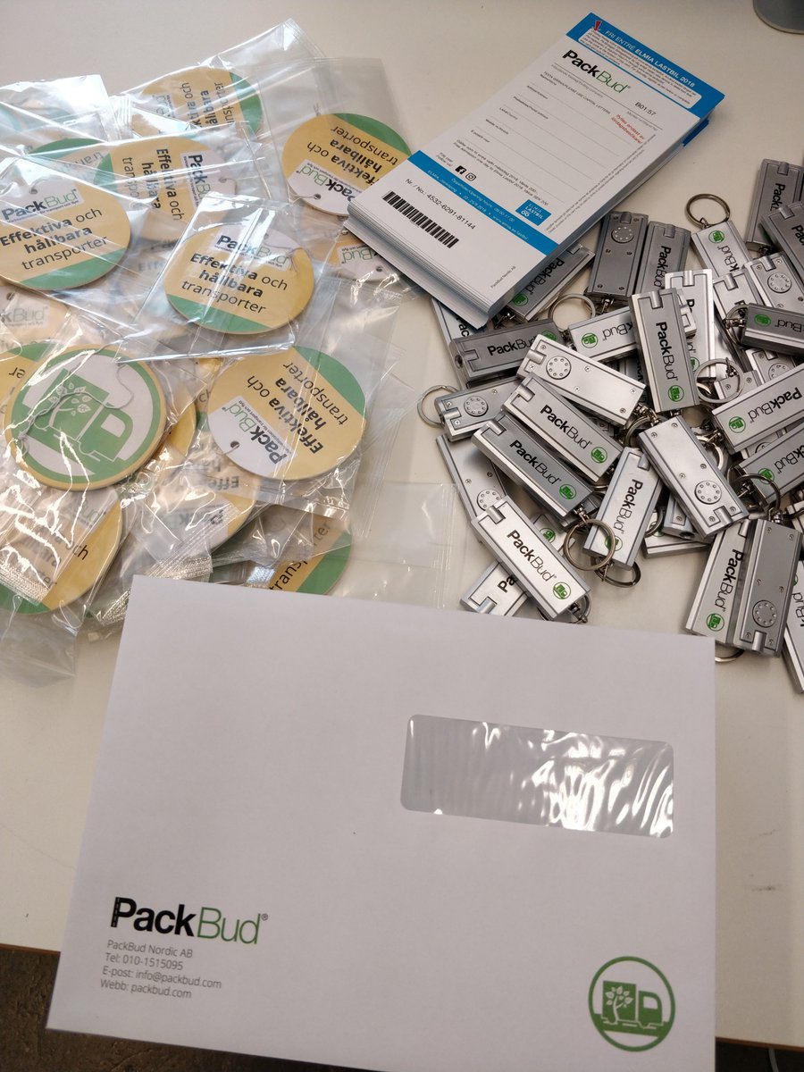 PackBud's tweet image. Vi gör utskick till våra transportörer inför Elmia-mässan i Jönköping där vi är med 22-25 aug. Vi ska visa upp vår nya miljösmarta Ruttoptimerare som kommer förändra tillvaron för små/medelstora transport-/flyttföretag i Europa. #frakt #swgreen #mincmalmo #startups #logistics