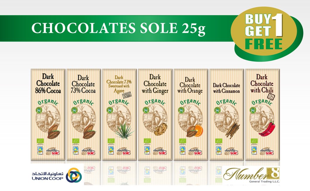 Number8LLC's tweet photo. Gear Up This Eid With CHOCOLATES SOLE !
Buy 1, Get 1 Free Organic Chocolates Are Avaliable At Your Nearest @UnionCoop Store.
#Organic #Number8llc #UnionCoop #Eid #PROMOTION https://t.co/dq0HsBWfJj
